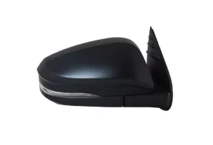 Retrovisor Derecho Electrico Convexo (Negro) Con Intermitente para Toyota HILUX 2016
