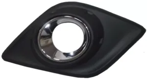 Rejilla Izquierda Paragolpes Delantero (Con Agujero) (Con Aro Cromado) para Toyota HILUX 2016