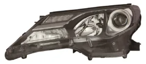 Faro Izquierdo Electrico Interior Negro (Led) (Hb3/Hb3) para Toyota RAV4 IV 2013