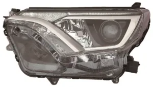 Faro Izquierdo (Con Motor) Electrico Interior Negro (Hir2/Wy21W) (Led) para Toyota RAV4 IV 2016