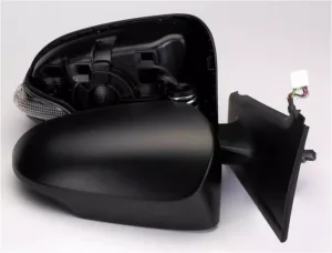 Retrovisor Derecho Electrico, Imprimado Convexo, Termico, Abatible Eletricamente, Con Intermitente para Toyota YARIS 2011
