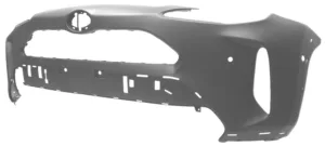Paragolpes Delantero Imprimado Con 2 Agujeros Sensores + 2 Agujeros Angulo Muerto (Mod Advent/Premier) para Toyota YARIS CROSS 2020