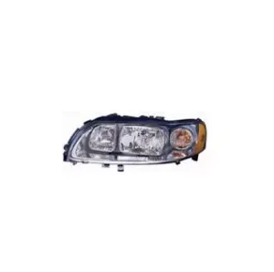 Faro Izquierdo Regulacion Manual/Electrica (Interior Cromado) (2004-) para Volvo S60 2000 y V70 2004