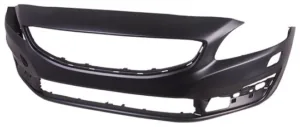 Paragolpes Delantero Imprimado (Con Agujeros Para Lavafaros) para Volvo S60 2013 y V60 2013
