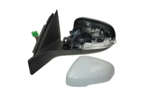 Retrovisor Izquierdo, Electrico, Imprimado, Asferico, Termico Abatible Electricamente Con Intermitente Con Luz De Cortesia Con Sensor 10 Pins para Volvo S80 2013 y V70 2013