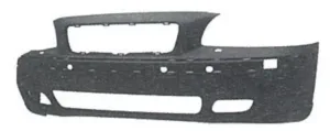Paragolpes Delantero Imprimado (Con Agujero Antiniebla+ Lavafaros) para Volvo V70 2000