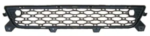 Rejilla Central Paragolpes Delantero (Negra Con Agujeros Para Sensores) para Volvo XC60 2008