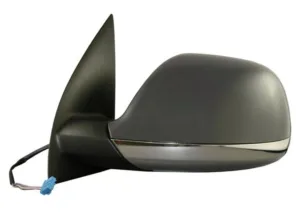 Retrovisor Izquierdo Electrico, Imprimado Asferico, Termico Con Antena B/Cromada para Volkswagen AMAROK 2010