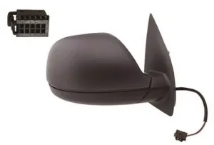 Retrovisor Derecho Electrico Convexo, Termico (Negro) 5 Puertas (2013-) para Volkswagen AMAROK 2010