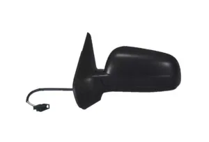 Retrovisor Izquierdo Electrico Asferico, Termico Negro Cristal Azulado (Modelo Grande) para Volkswagen BORA 1998 y GOLF IV 1997