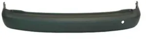 Paragolpes Trasero (Negro) (Chasis Corto) para Volkswagen CADDY III 2004