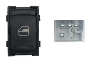 Boton Elevalunas Delantero Derecho + Trasero Derecho Ó Izquierdo (Negro) (4Pins) para Volkswagen GOLF IV 1997 y PASSAT B6 2000