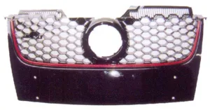 Rejilla Para Pintar (Con Moldura Rojo) para Volkswagen GOLF V 2003