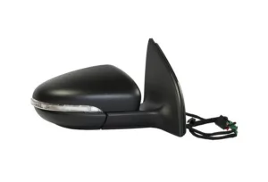 Retrovisor Derecho Electrico Convexo, Termico Con Intermitente 6 Pins para Volkswagen GOLF VI 2008 y GOLF VI VARIANT 2009