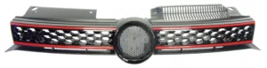 Rejilla (Con Moldura Roja Modelo Gti) para Volkswagen GOLF VI 2008