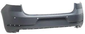 Paragolpes Trasero Imprimado 4 Agujeros Para Sensores para Volkswagen GOLF VII 2017