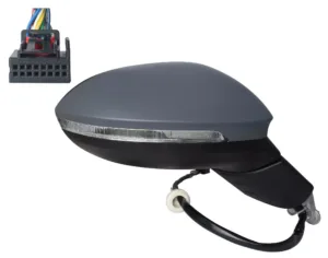 Retrovisor Derecho Electrico Termico, Convexo Con Intermitente, Con Memoria Con Luz De Cortesia (11 Pins) para Volkswagen GOLF VIII 2019