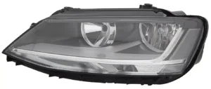 Faro Regulacion Electrica Con Motor (H7/H7/Py21W/Led) para Volkswagen JETTA IV 2014