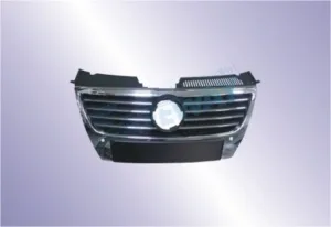 Rejilla Con Aro Cromado (Con Moldura Cromada Y Agujeros Para Sensores (Log15Cm) para Volkswagen PASSAT B6 2005
