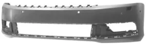 Paragolpes Delantero Imprimado Con 6 Agujeros Para Sensores + Agujeros Lavafaros para Volkswagen PASSAT B7 2010