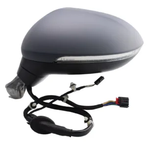 Retrovisor Izquierdo Electrico, Imprimado Asferico, Termico Con Intermitente 6+2 Pins para Volkswagen PASSAT B8 2014