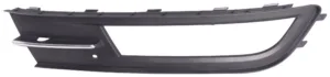 Rejilla Izquierda Paragolpes Delantero (Con Agujero Con Moldura Cromada) para Volkswagen PASSAT B8 2014