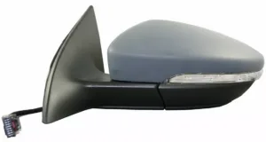 Retrovisor Izquierdo Electrico Asferico, Termico Con Intermitente 6 Pins para Volkswagen PASSAT CC 2008