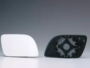 Cristal Retrovisor Izquierdo Asferico Con Soporte para Volkswagen POLO 2001