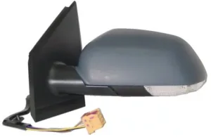 Retrovisor Izquierdo Electrico, Imprimado Asferico, Termico Con Intermitente para Volkswagen POLO 2005
