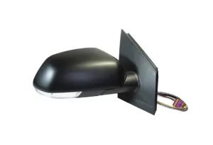 Retrovisor Derecho Electrico Convexo, Termico (Negro) Con Intermitente para Volkswagen POLO 2005