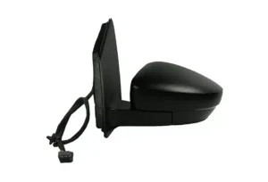 Retrovisor Izquierdo Electrico Asferico, Termico Con Intermitente (Conector Recatngualar) para Volkswagen POLO 2009 y POLO 2014