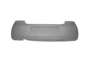 Paragolpes Trasero Imprimado (Agujero Para Escape Grande, 17 Cm) para Volkswagen POLO 2009