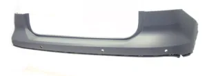 Paragolpes Trasero Imprimado (Con 4 Agujeros Para Sensores) para Volkswagen T-CROSS 2018