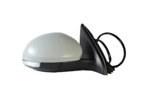 Retrovisor Derecho Electrico, Imprimado Convexo, Termico, Abatible Eletricamente, Con Memoria Con Intermitente Con Luz De Cortesia (13 Pins) para Volkswagen TIGUAN 2007 y TIGUAN 2011