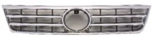 Rejilla (Negra) (Con Moldura Cromada) para Volkswagen TOUAREG 2002