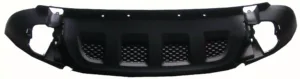 Spoiler Paragolpes Delantero Con Agujero Antiniebla (Negro) para Volkswagen TOUAREG 2007