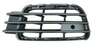 Rejilla Izquierda Paragolpes Delantero (Con Agujeros Para Sensores) para Volkswagen TOUAREG 2010