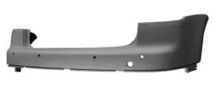 Paragolpes Trasero Imprimado (Con Agujeros Para Sensores) para Volkswagen TOURAN 2003