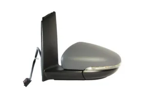 Retrovisor Izquierdo Electrico, Imprimado Asferico, Termico Con Intermitente (6 Pins) para Volkswagen TOURAN 2010