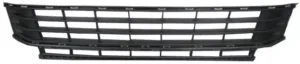 Rejilla Central Paragolpes Delantero Negra para Volkswagen TOURAN 2015