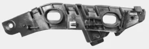 Soporte Izquierdo Paragolpes Delantero Exterior para Volkswagen TOURAN 2015