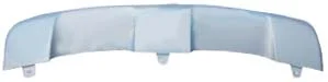 Spoiler Inferior Paragolpes Delantero Plateado para Bmw X6 E71 2007