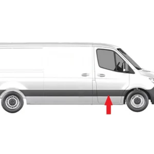 Moldura Puerta Delantera Derecha para Mercedes-Benz SPRINTER 2018