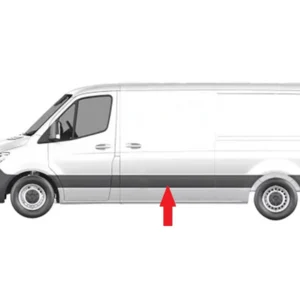 Moldura Izquierda Panel Lateral Delantera (Chasis Corto) para Mercedes-Benz SPRINTER 2018