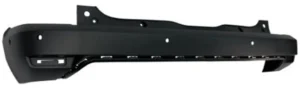 Paragolpes trasero negro (con 6 agujeros para sensores ) para Dacia JOGGER 2022