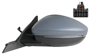 Retrovisor Izquierdo Electrico, Imprimado, Con Intermitente, Convexo 5PIN para Fiat 600 2023