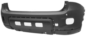 Paragolpes Trasero Imprimado (Con 2 Agujeros Sensor) para Fiat PANDA 4X4 2012