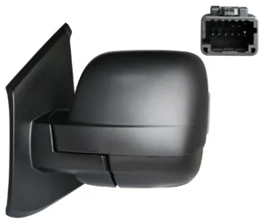 Retrovisor Izquierdo Electrico, Termico, Con Intermtiente, Negro, Asferico 7PIN para Nissan PRIMASTAR 2021 y Renault TRAFIC III 2021