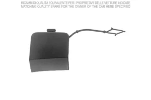 Tapa gancho paragolpes trasero imprimada (Mod Life/Style) para Volkswagen GOLF VIII 2019
