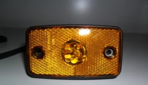 Catadióptrico / Reflector Universal 4 LEDs (Amarillo)